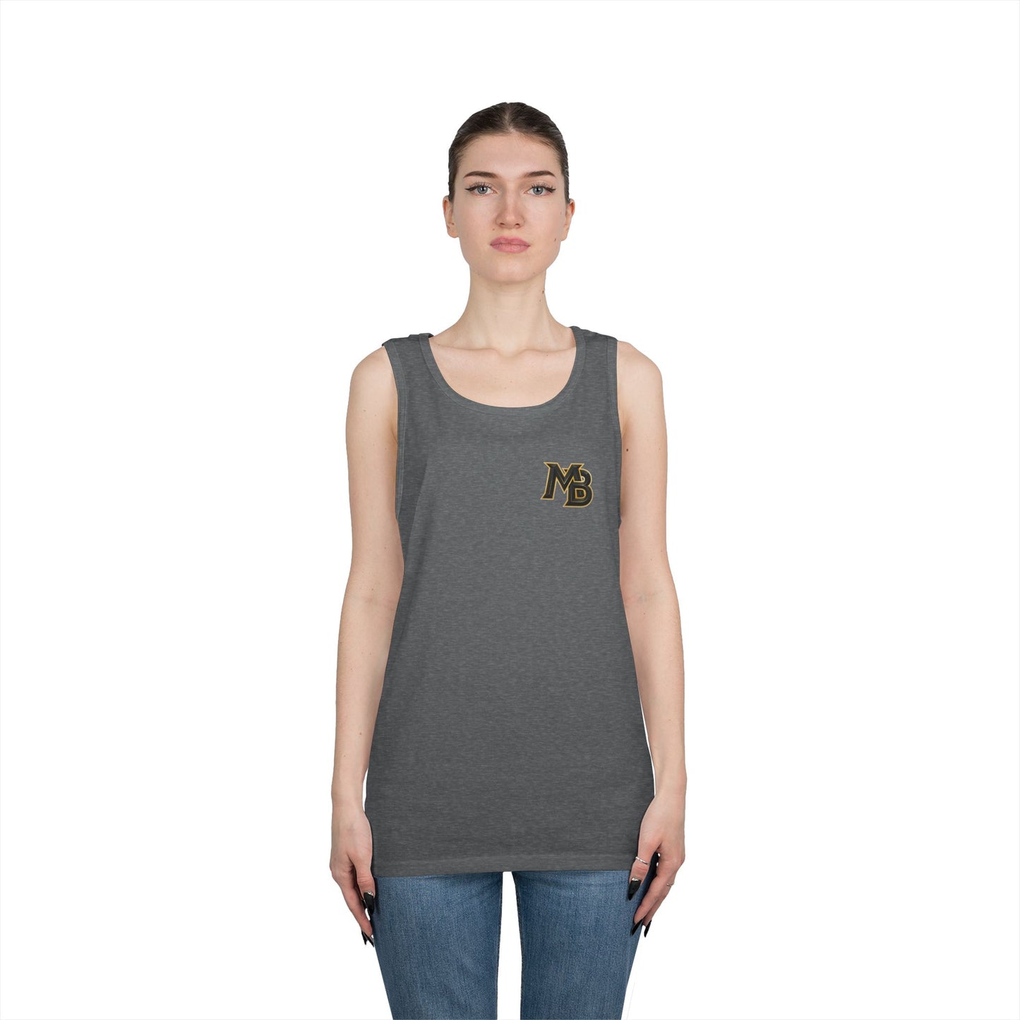 Malachi Brown Heavy Cotton Tank Top