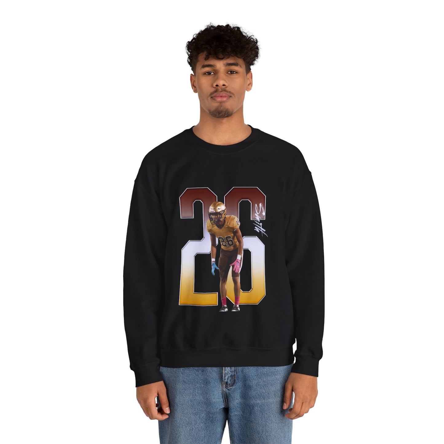 Mickale Smith Player Icon Number Crewneck Sweatshirt