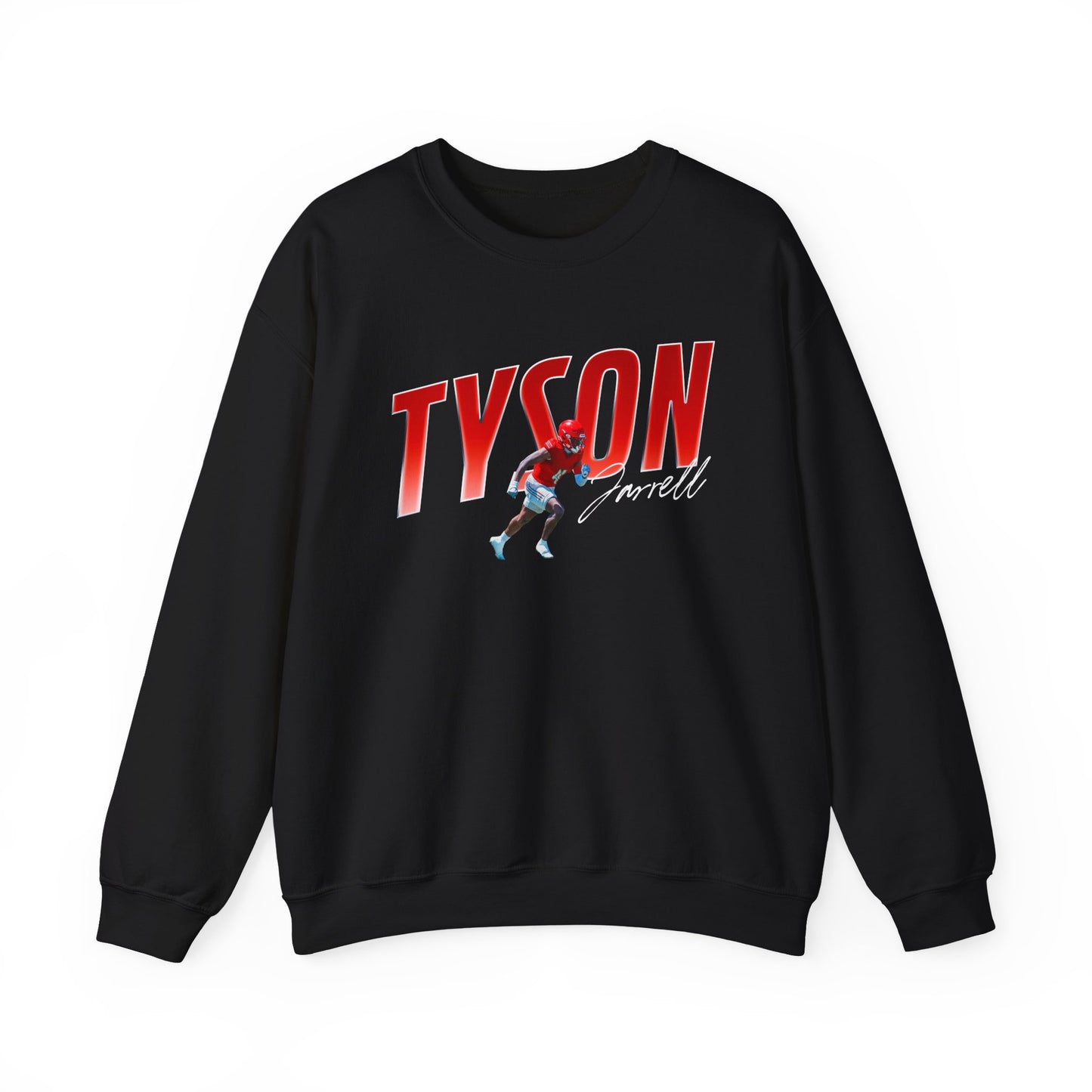 Tyson Jarrell Cursive Combo Crewneck Sweatshirt