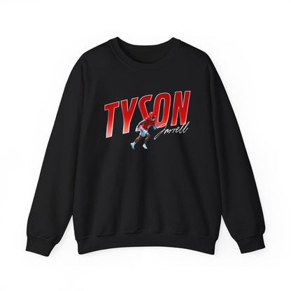 Tyson Jarrell Cursive Combo Crewneck Sweatshirt