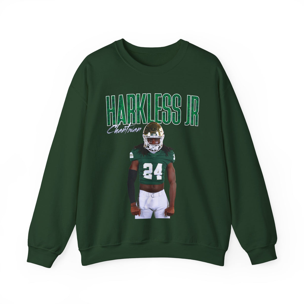 Chantwan Harkless Jr. Athlete Glory Crewneck Sweatshirt