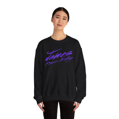 James Romero-Montoya Cursive Crewneck Sweatshirt