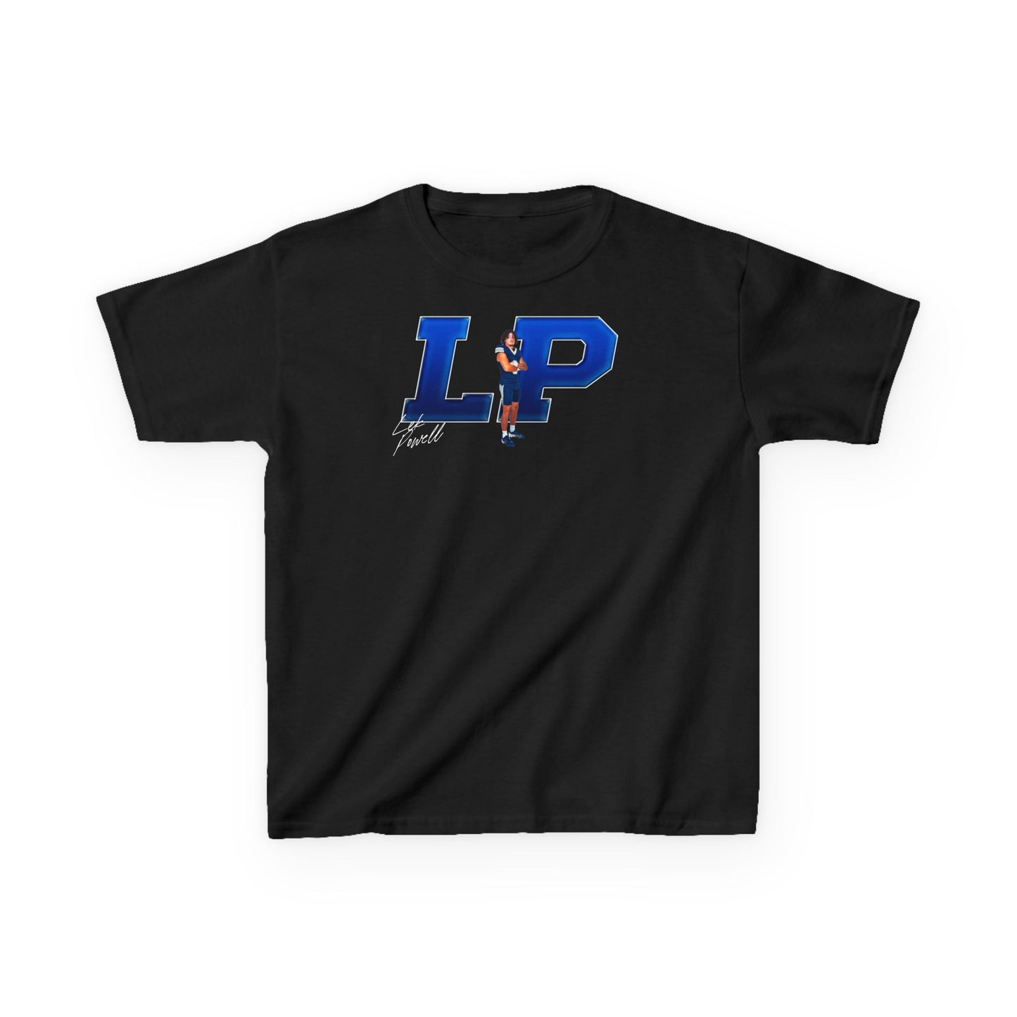 Lek Powell Big Initials Kids Tee