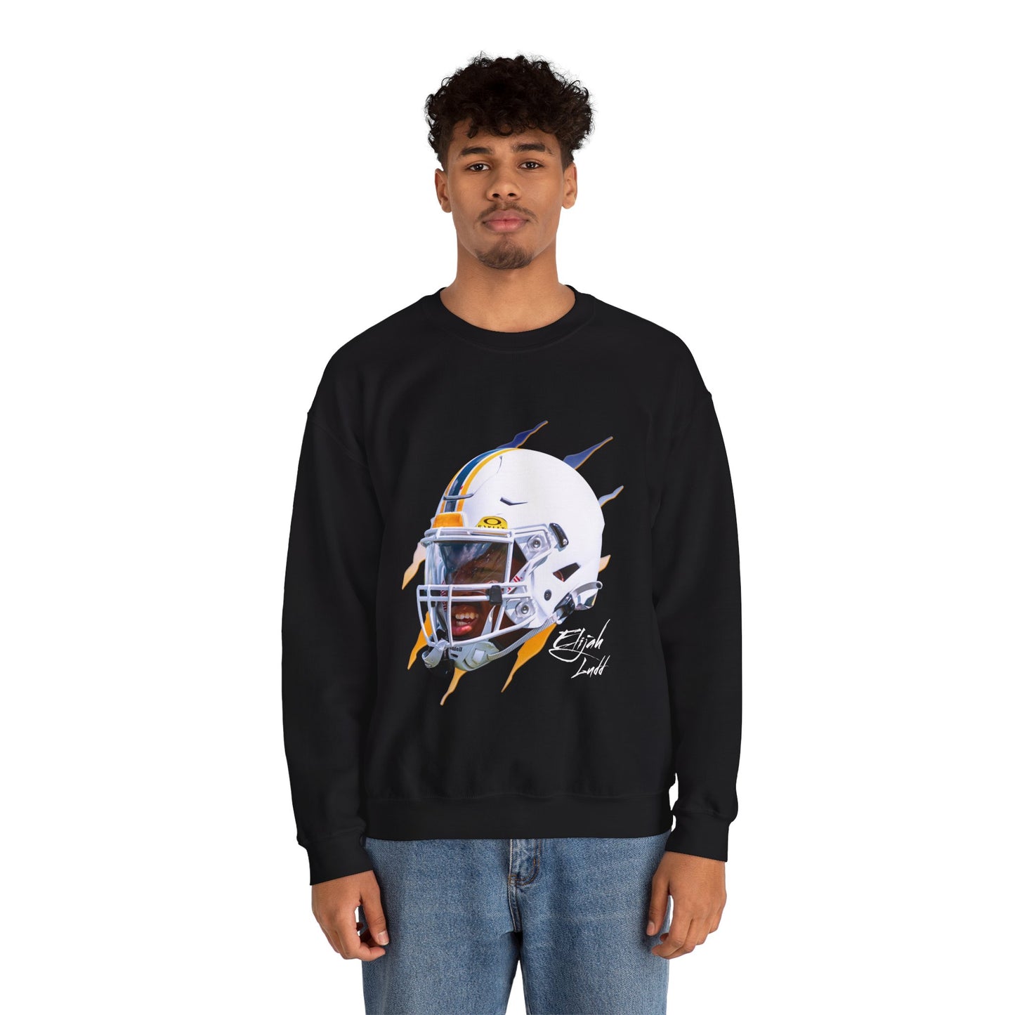Elijah Ludd Big Head Crewneck Sweatshirt