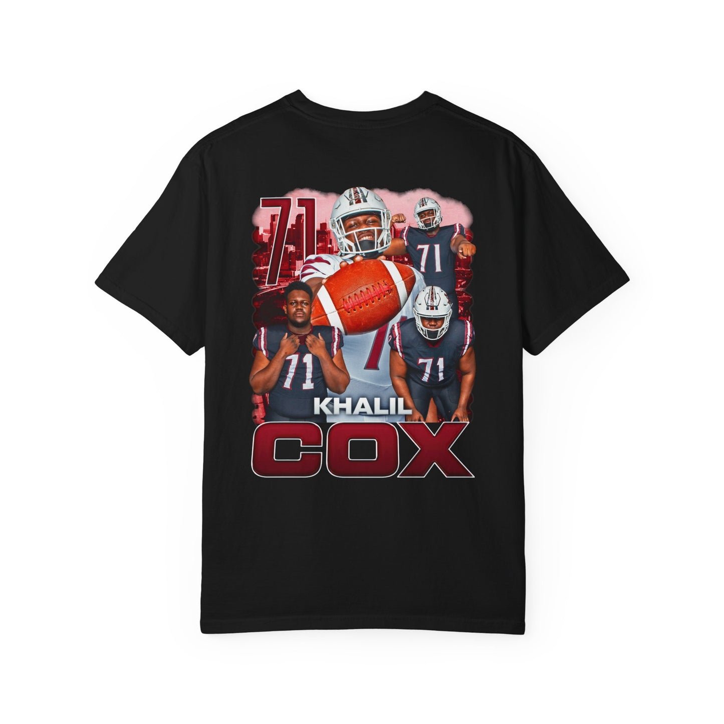 Khalil Cox Logo Front & Back Premium Tee