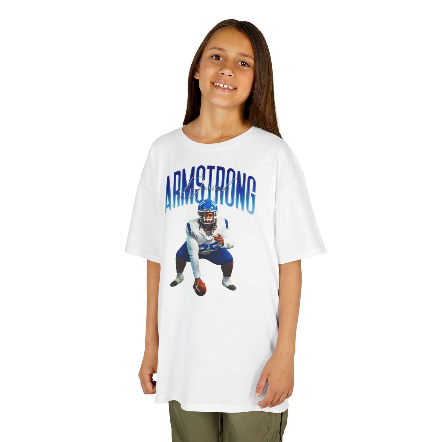 Derrick Armstrong Big Last Name Kids Tee