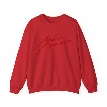 Audre Benson Cursive Name & Number Crewneck Sweatshirt