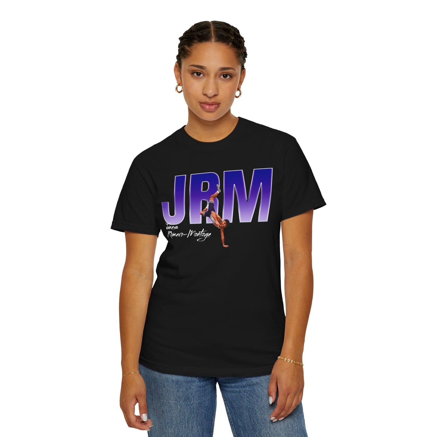 James Romero-Montoya Big Initials Colored Premium Tee