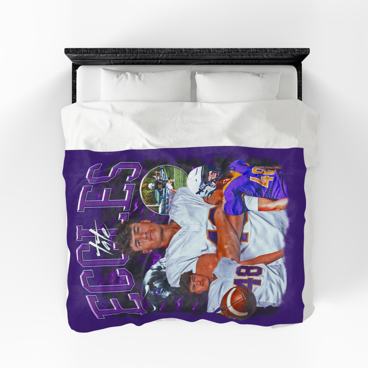 Tate Eccles 60"-80" Plush Blanket
