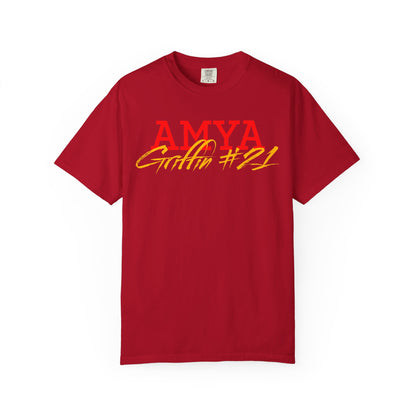 Amya Griffin Cursive Name & Number Premium Tee