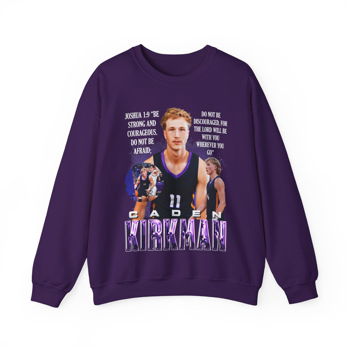 Caden Kirkman Featured Quote Crewneck Sweatshirt