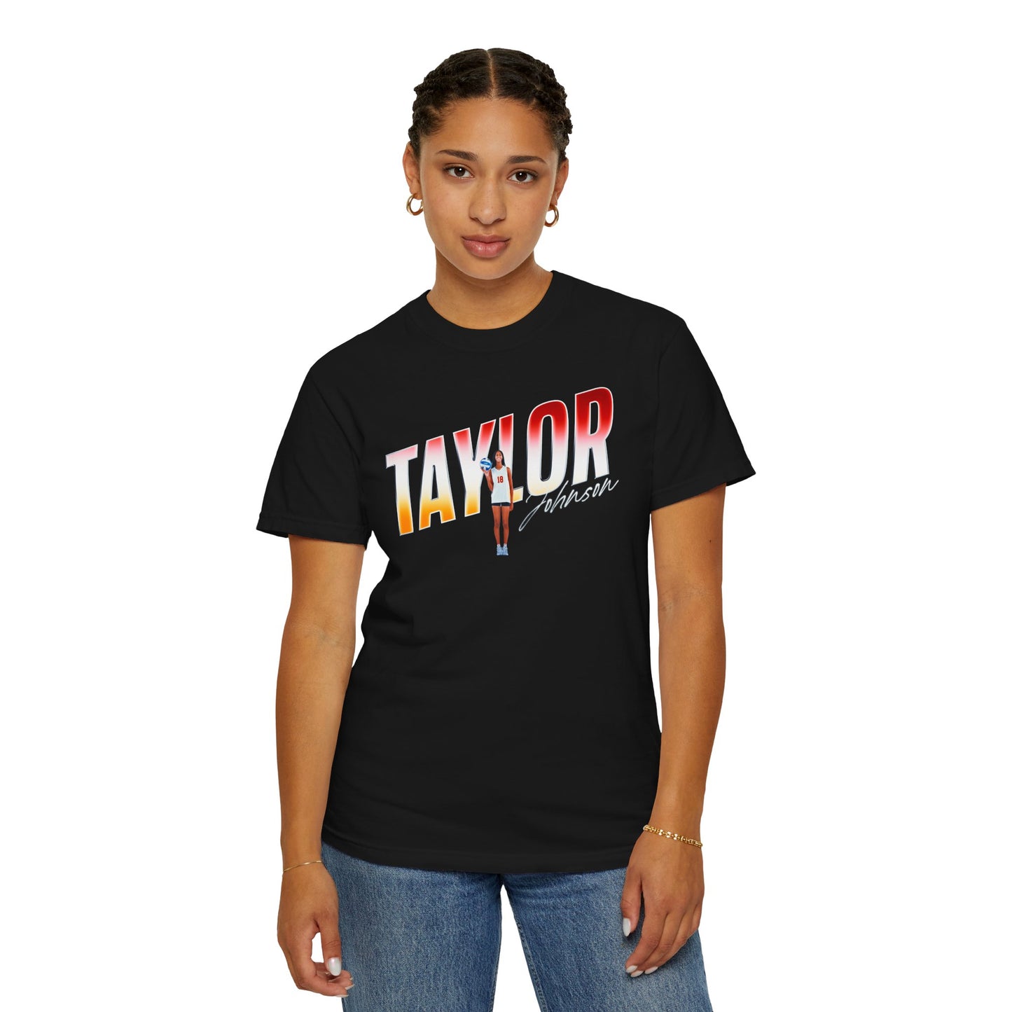 Taylor Johnson Cursive Combo Premium Tee