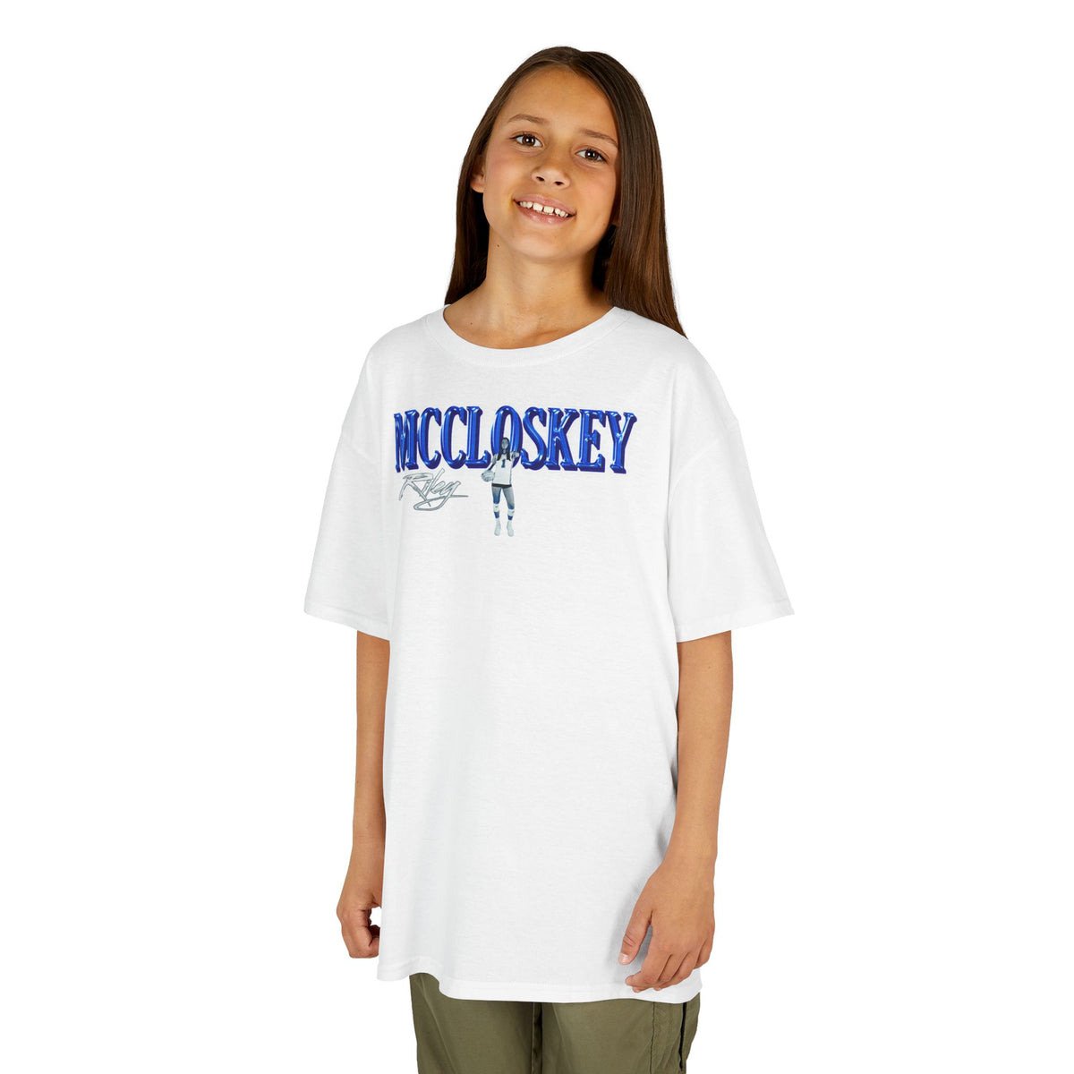 Riley McCloskey Curved Combo Colored Kids Tee