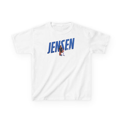 Elise Jensen Cursive Combo Kids Tee