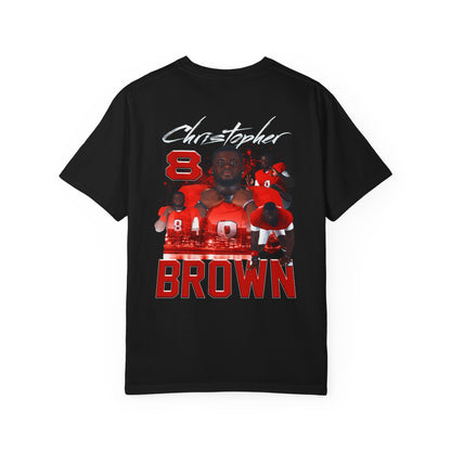 Christopher Brown Logo Front & Back Premium Tee