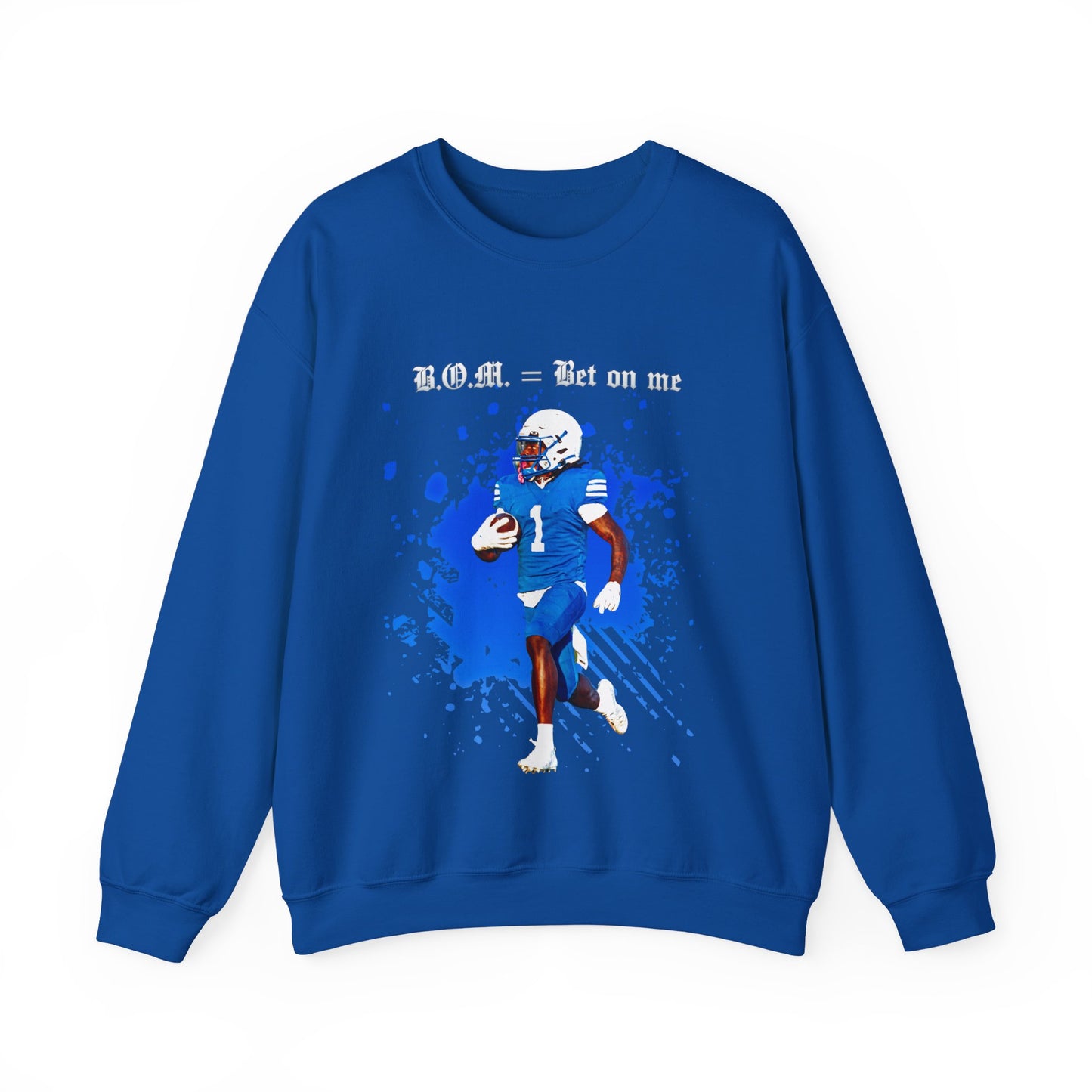 J'Marion Sanders Featured Quote Crewneck Sweatshirt