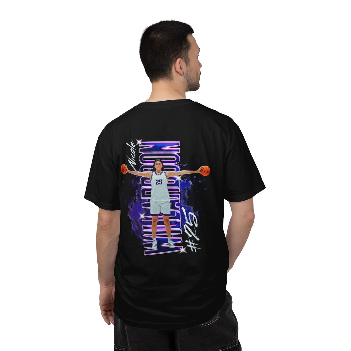 Nicole Willardson Logo Front & Back Premium Tee