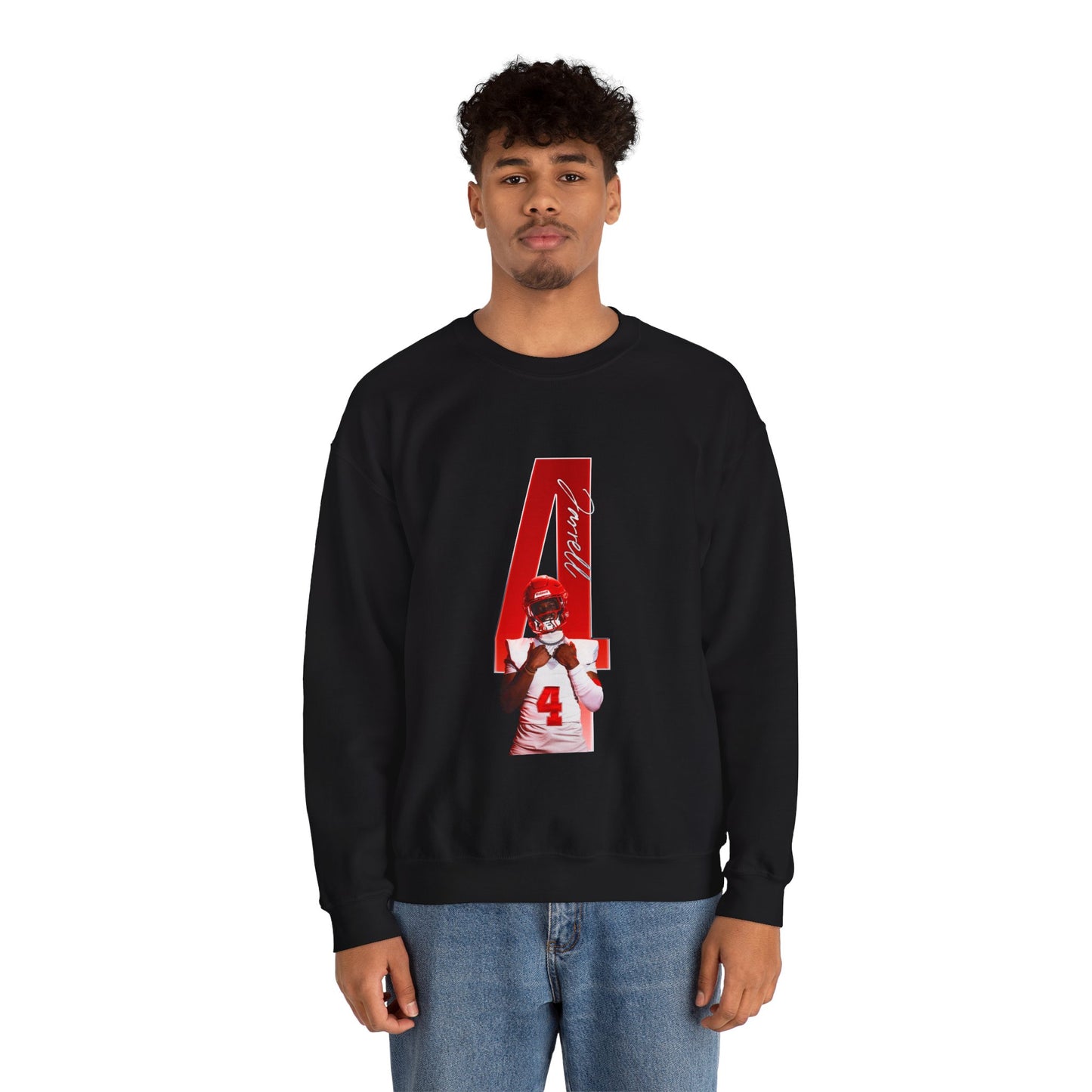 Tyson Jarrell Player Icon Number Crewneck Sweatshirt