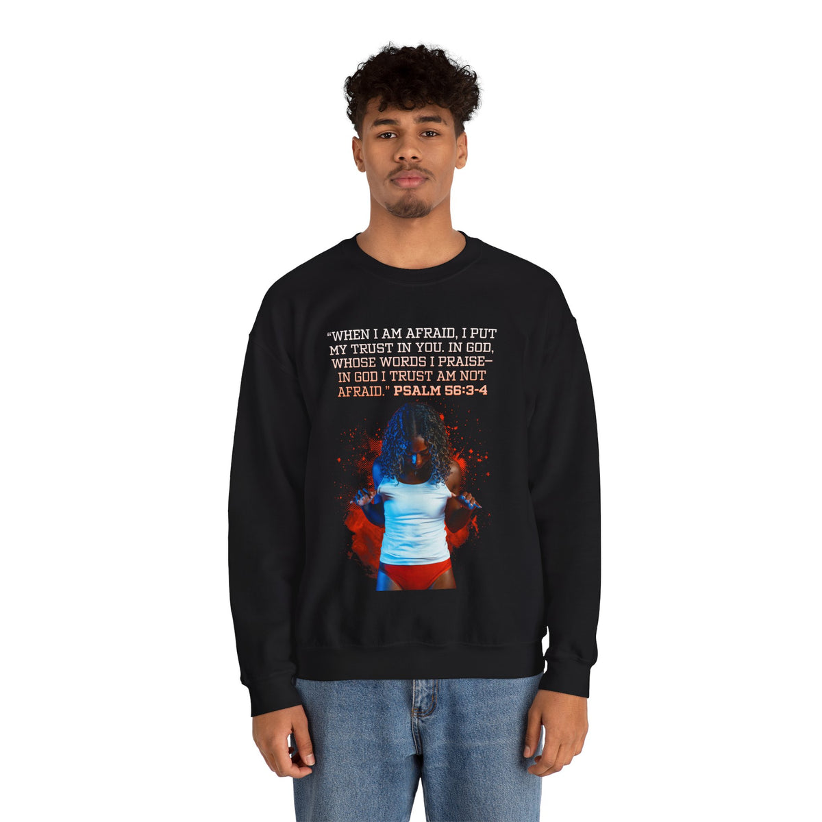 Olivia Walker Athlete Quote Crewneck Sweatshirt