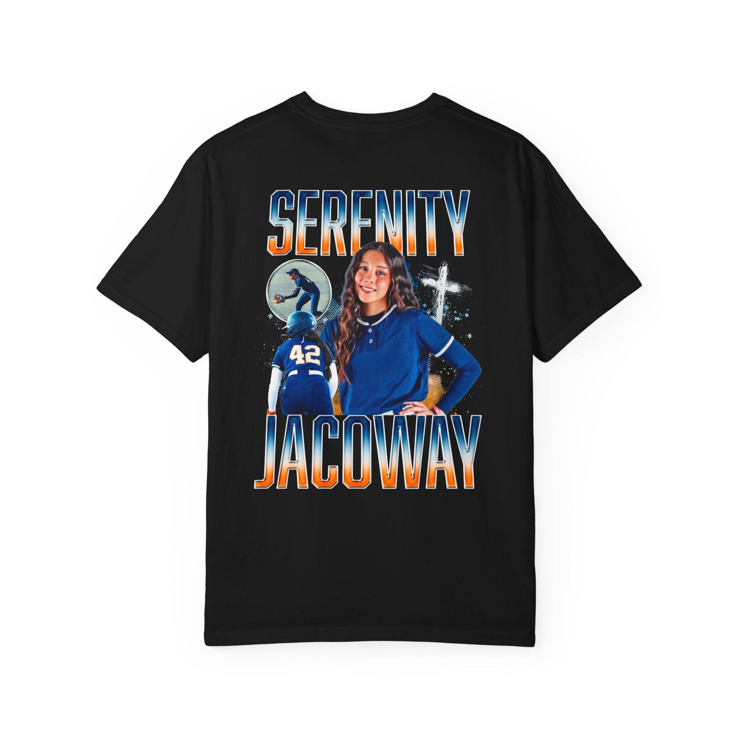 Serenity Jacoway Logo Front & Back Premium Tee