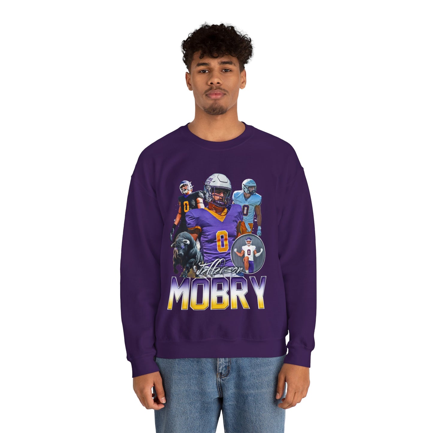 Jefferson Mobry Team Mascot Crewneck Sweatshirt