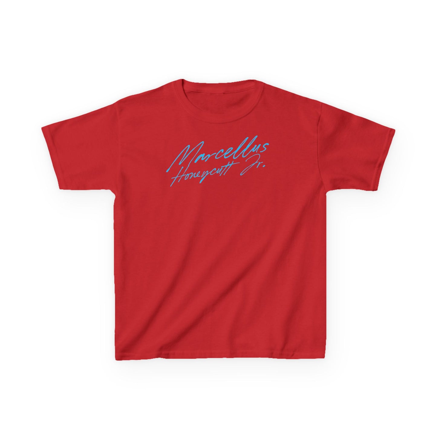 Marcellus Honeycutt Jr. Cursive Kids Tee