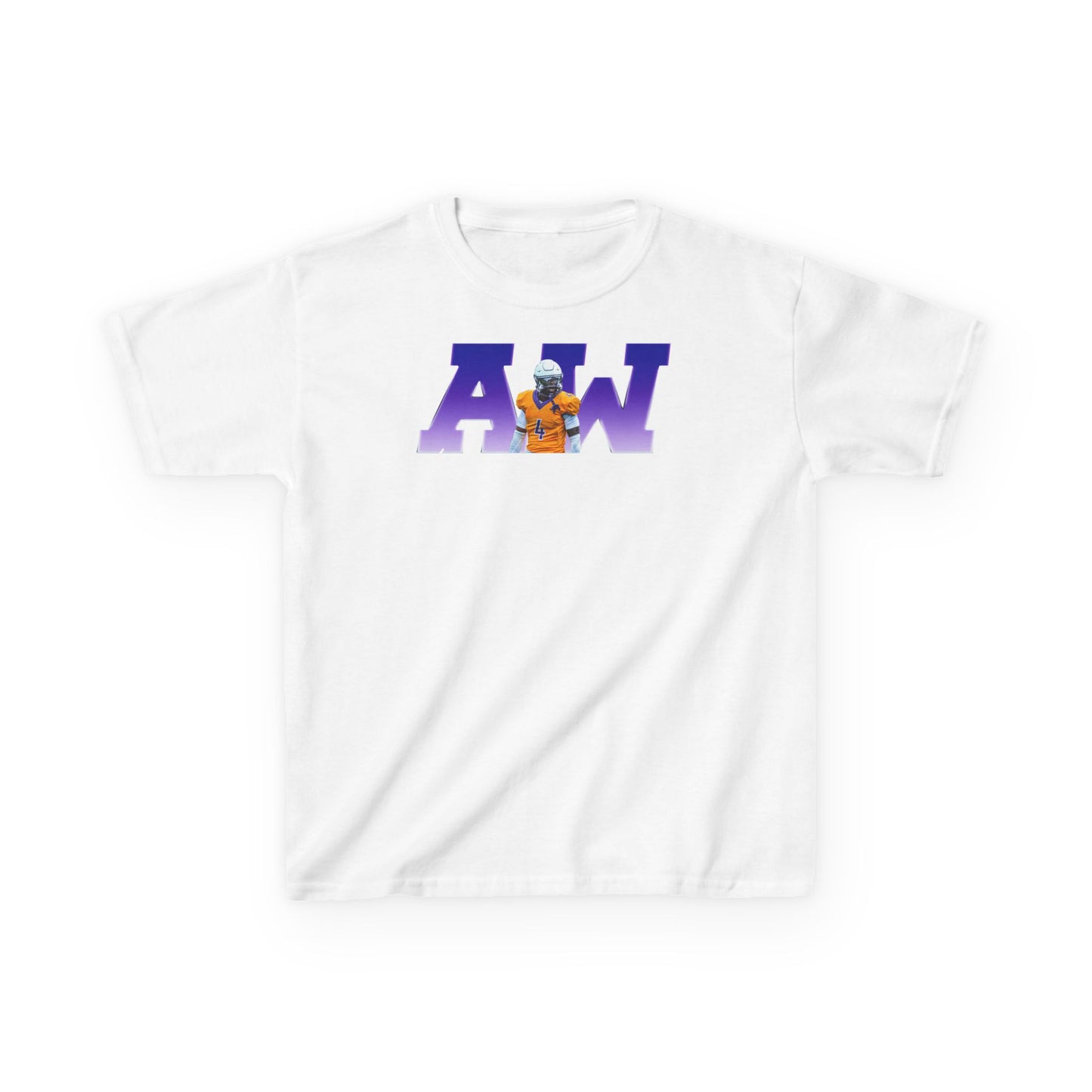 Amaun Williams Big Initials Kids Tee