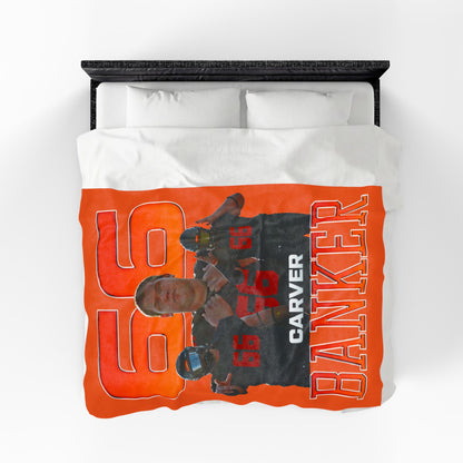 Carver Banker 60"-80" Plush Blanket