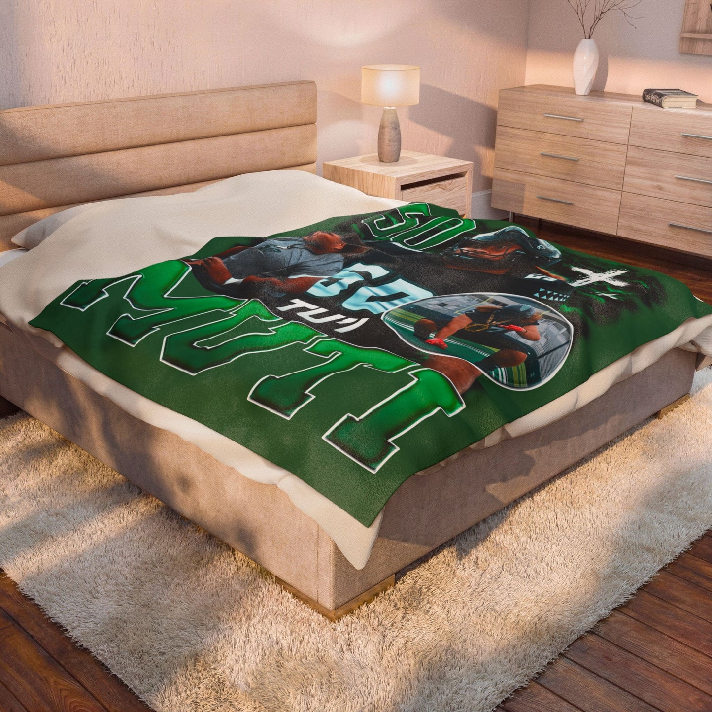 Tu'I Muti 60"-80" Plush Blanket