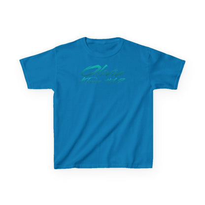 Olivia Klanac Cursive Name & Number Kids Tee