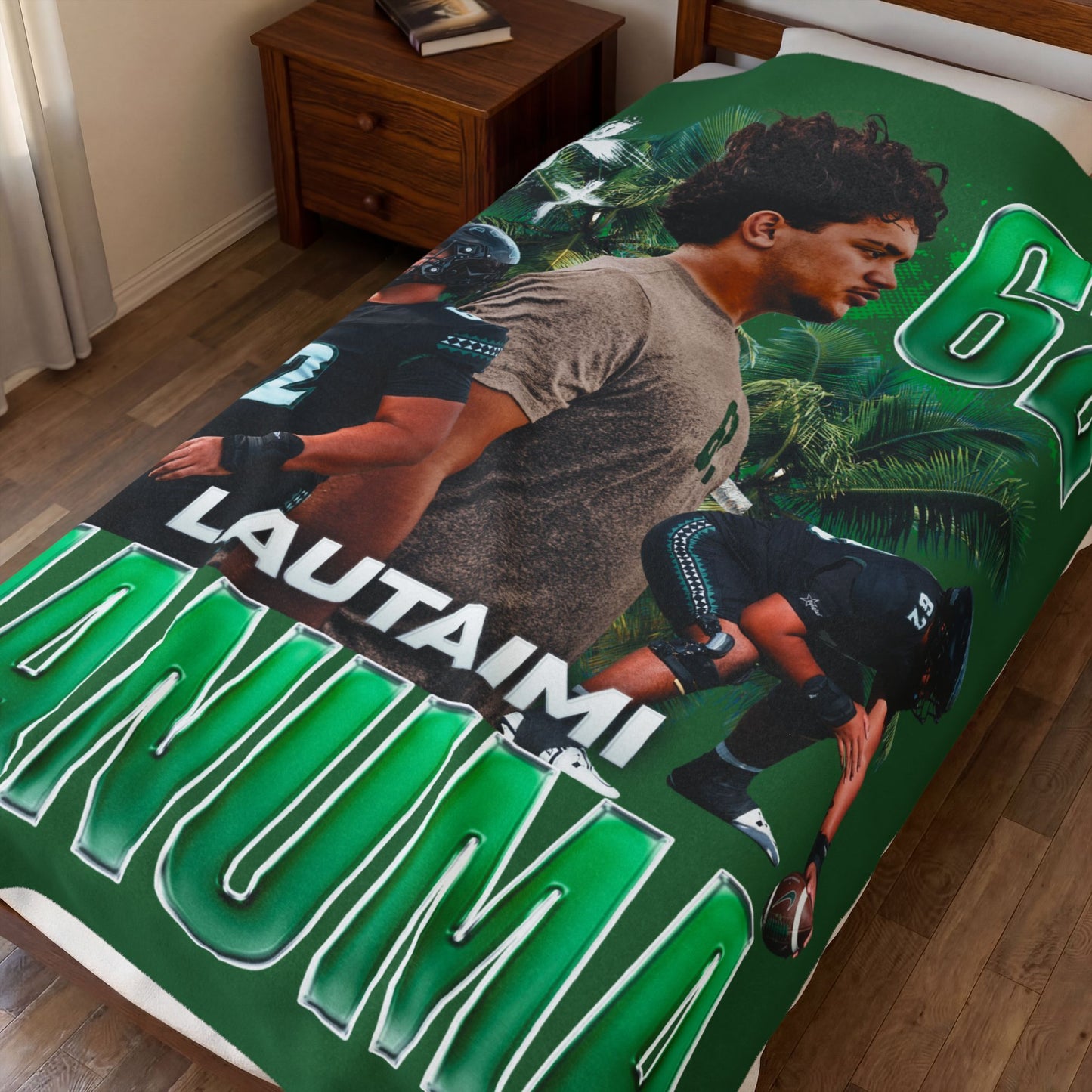 Lautaimi Manuma 60"-80" Plush Blanket