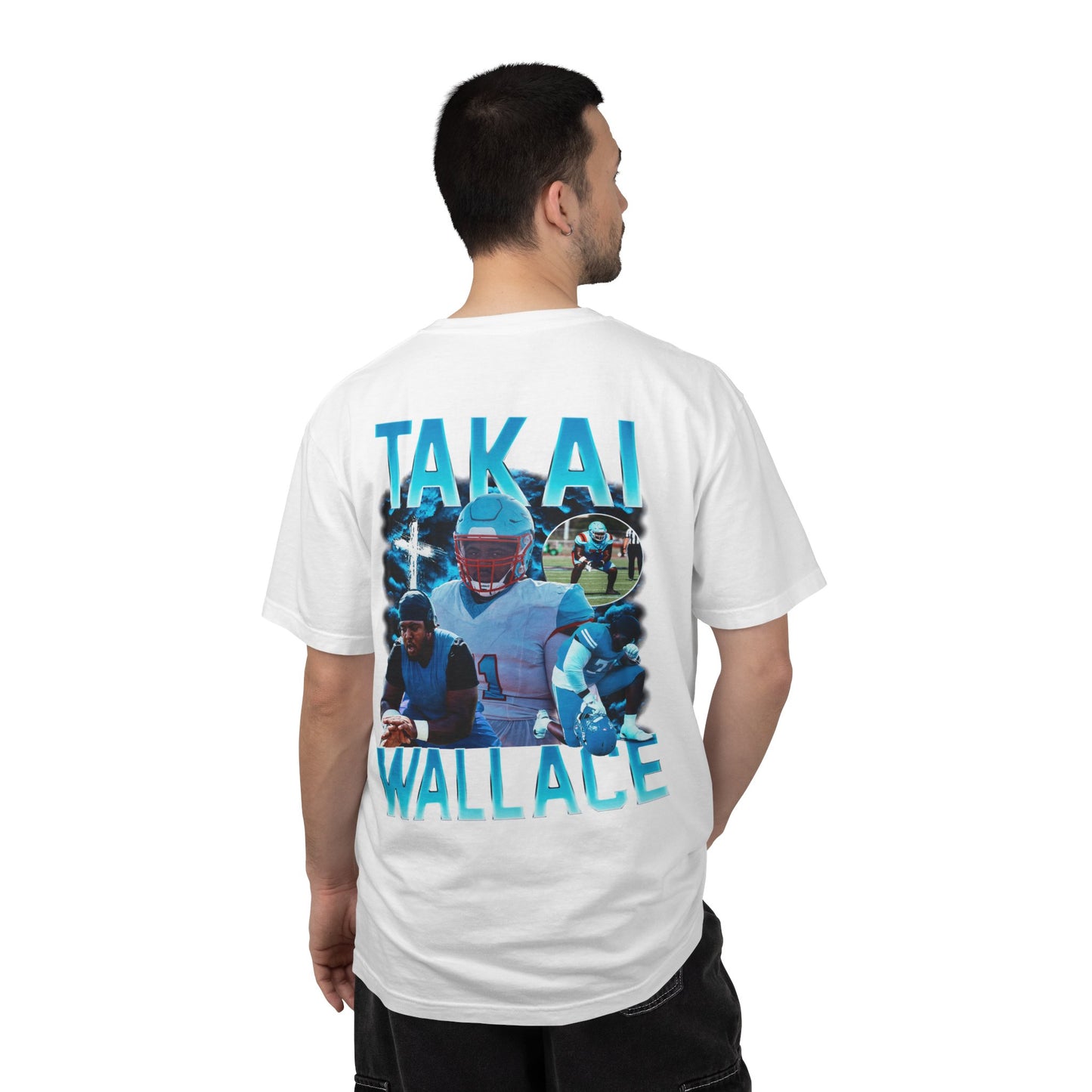Takai Wallace Logo Front & Back Premium Tee