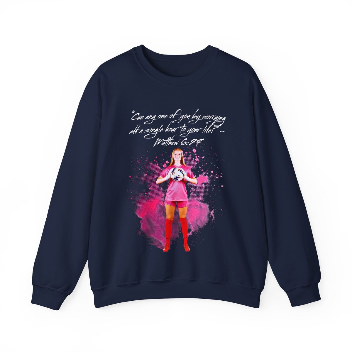 Avery Swope Athlete Quote Crewneck Sweatshirt