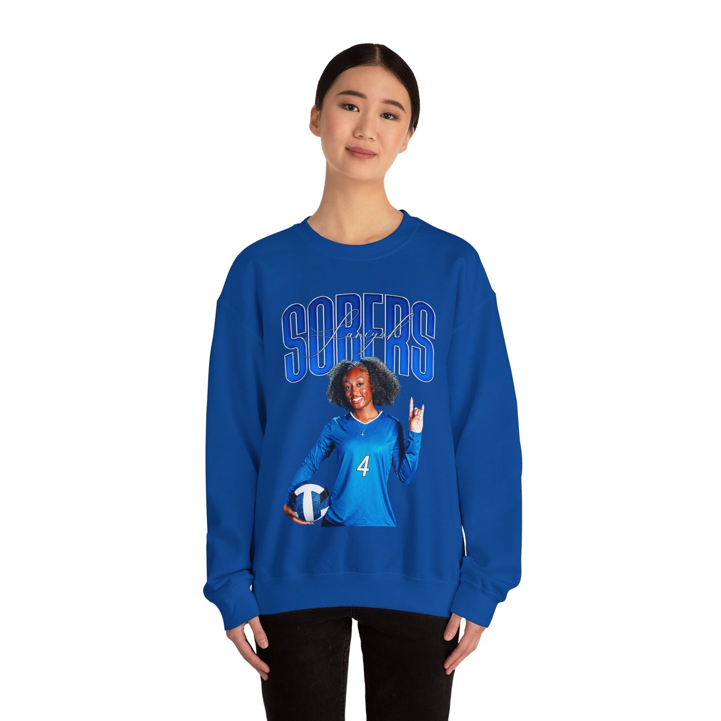 Saniyah Sobers Athlete Glory Crewneck Sweatshirt
