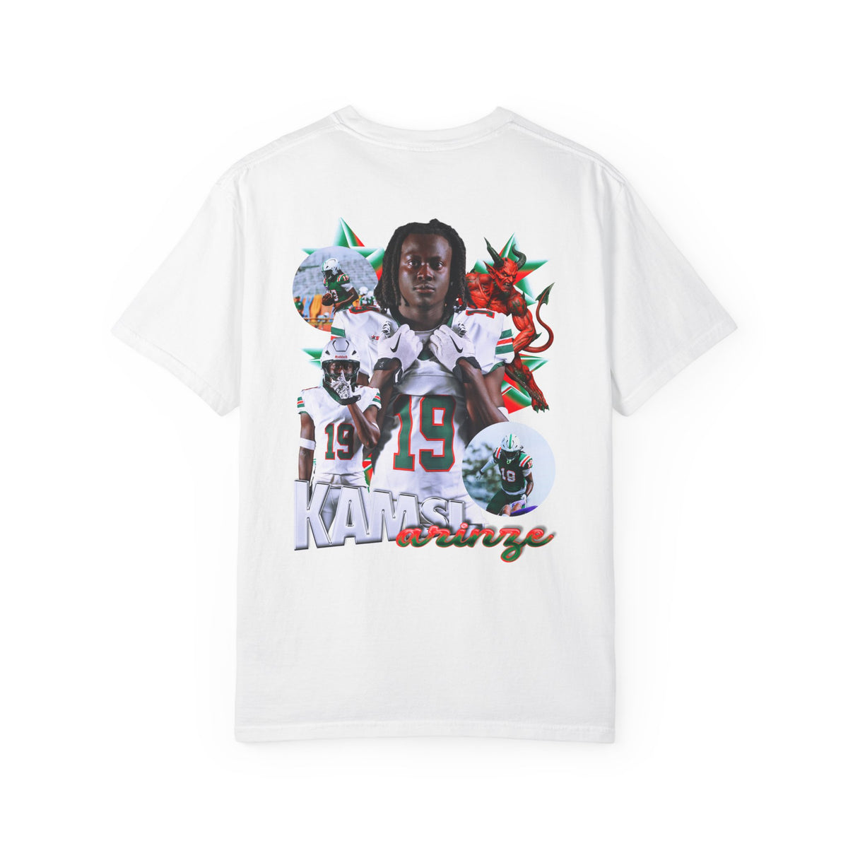 Kamsi Arinze Logo Front & Back Premium Tee