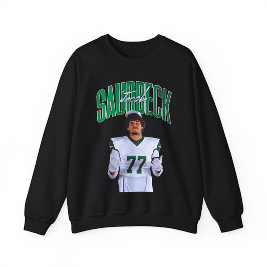 Jacob Saurbeck Curved Combo Colored Crewneck Sweatshirt