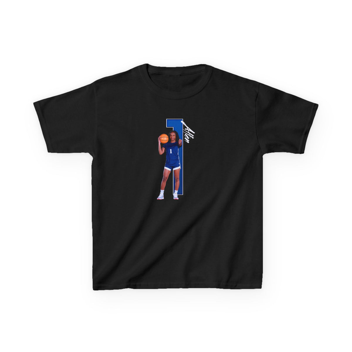 Angel Allen Player Icon Number Kids Tee