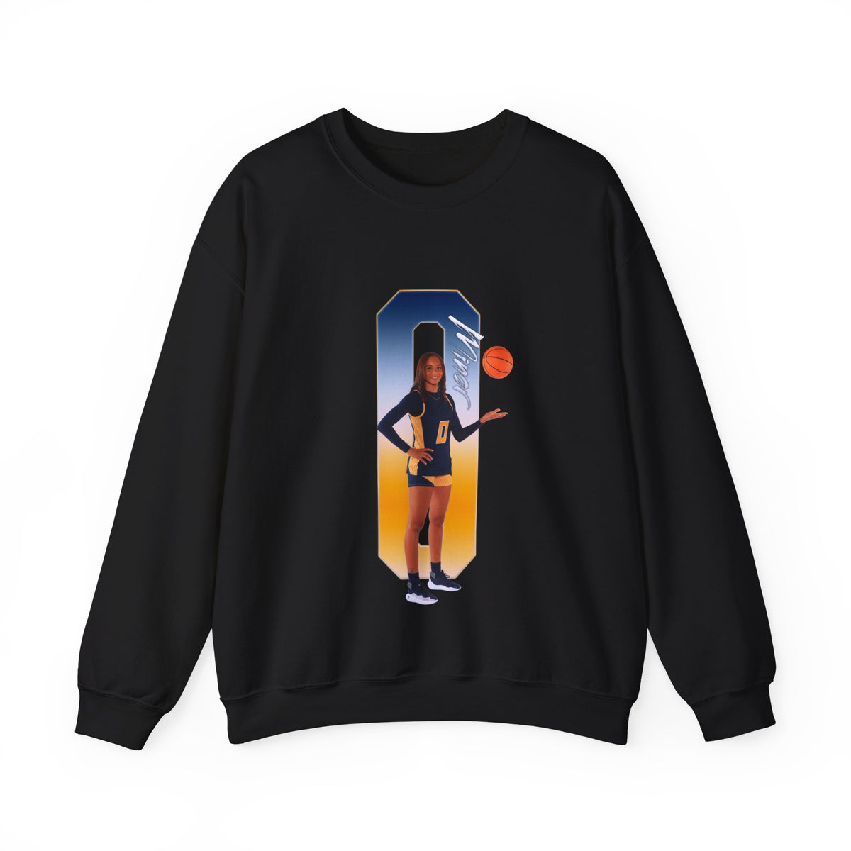 Leyla Minor Player Icon Number Crewneck Sweatshirt