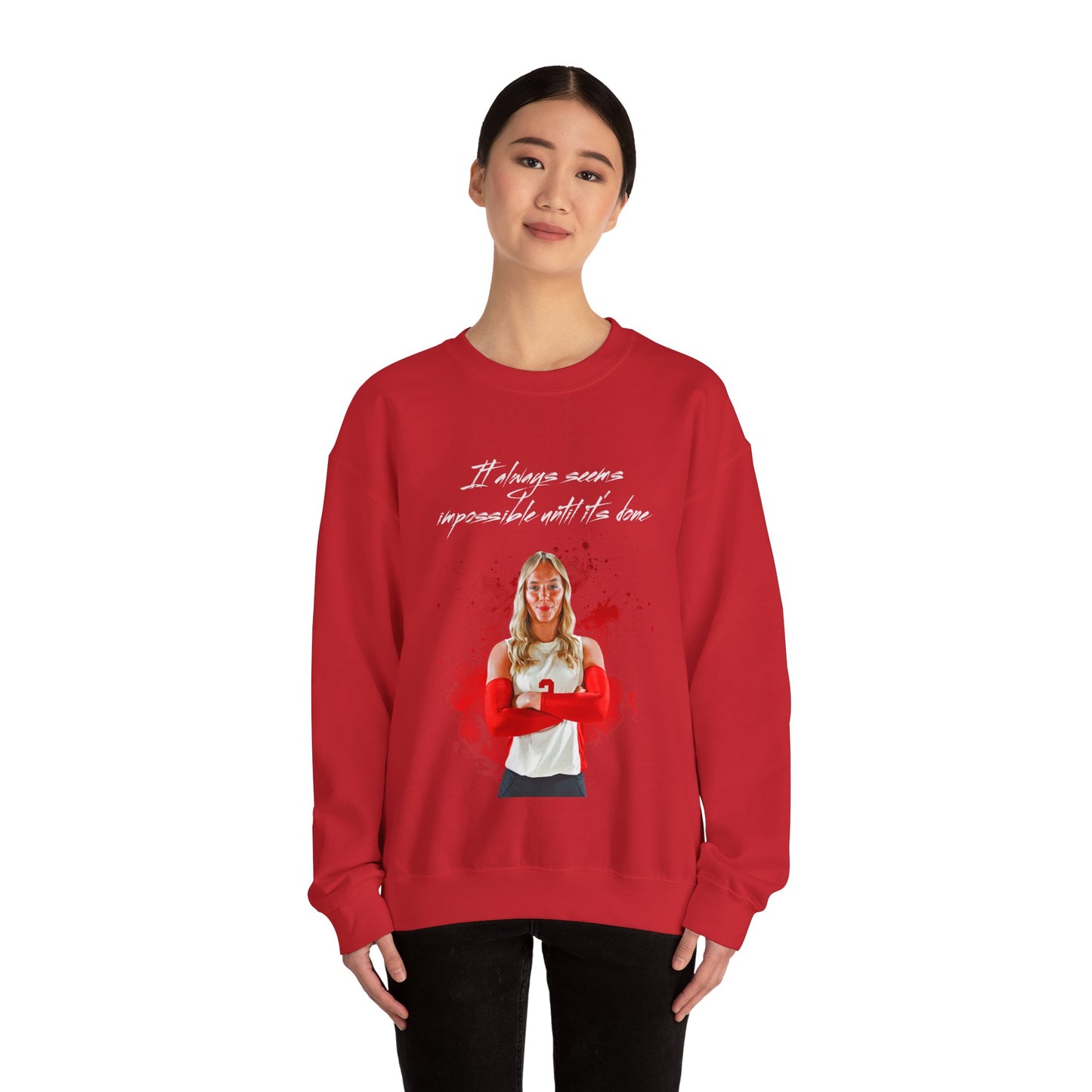 Gracie Furlong Athlete Quote Crewneck Sweatshirt
