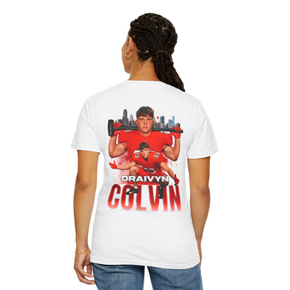 Draivyn Colvin Logo Front & Back Premium Tee