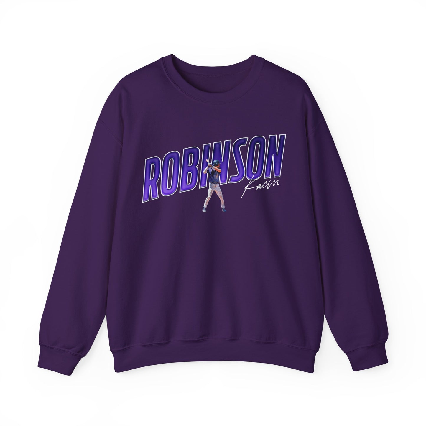 Kacin Robinson Cursive Combo Crewneck Sweatshirt