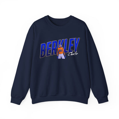 Charlie Berkley Cursive Combo Colored Crewneck Sweatshirt