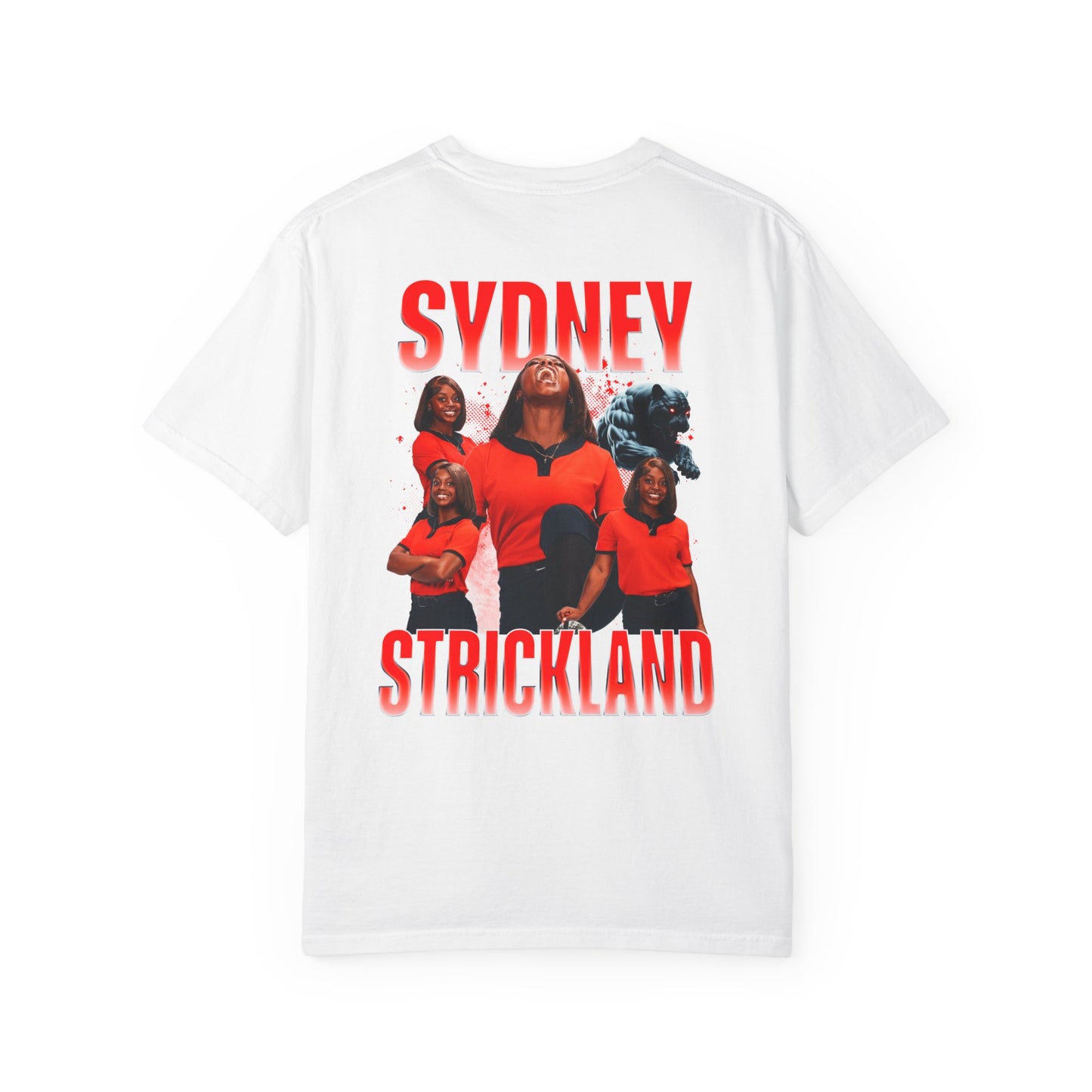 Sydney Strickland Logo Front & Back Premium Tee