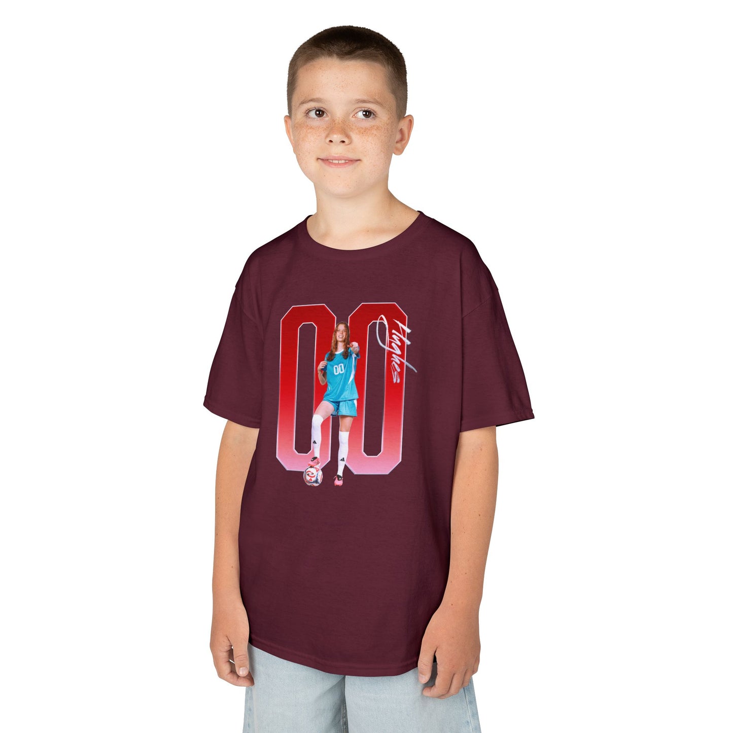 Grace Hughes Player Icon Number Kids Tee