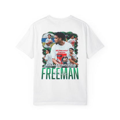 Marcus Freeman Logo Front & Back Premium Tee