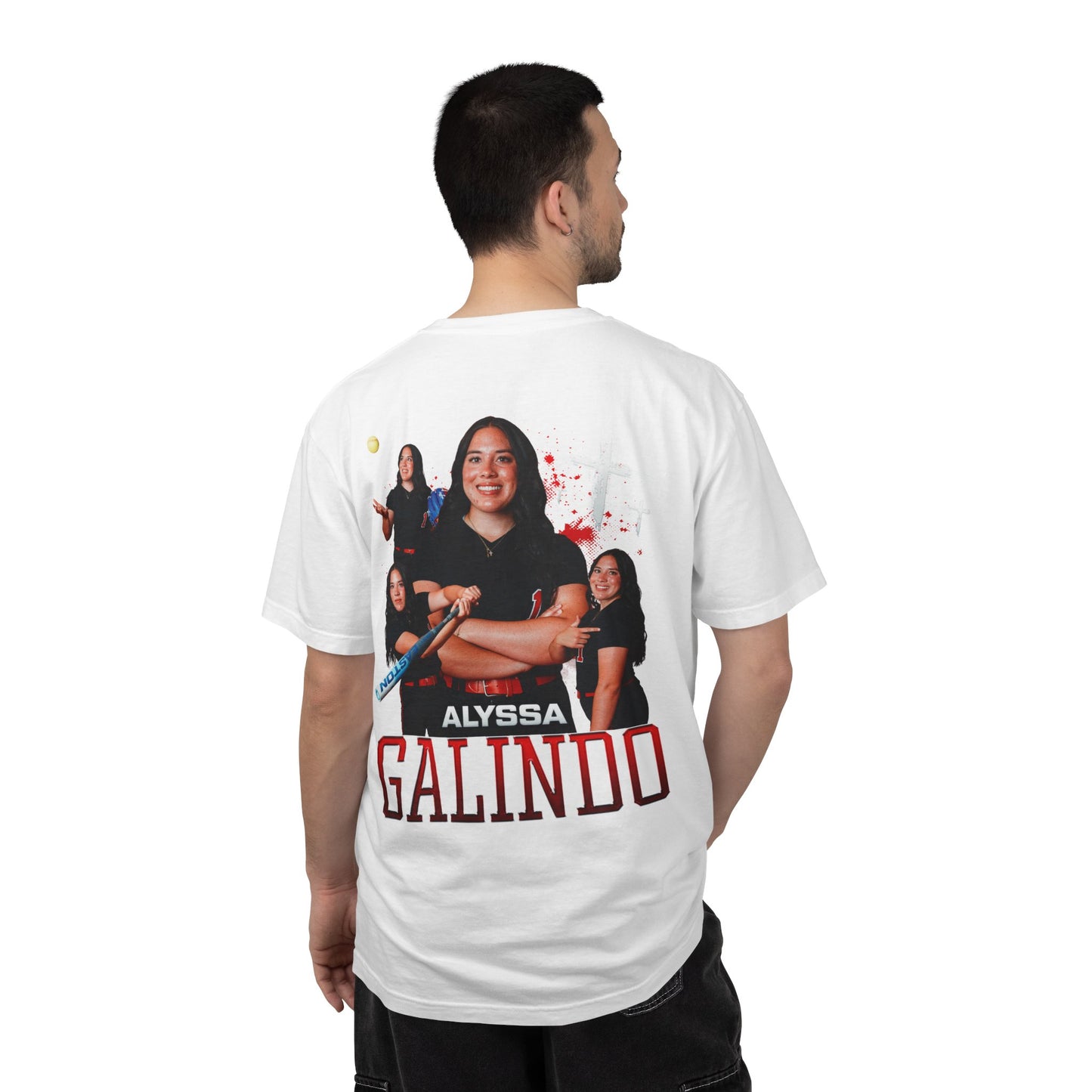 Alyssa Galindo Logo Front & Back Premium Tee