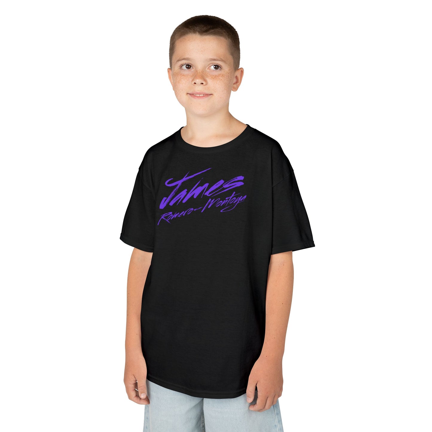 James Romero-Montoya Cursive Kids Tee