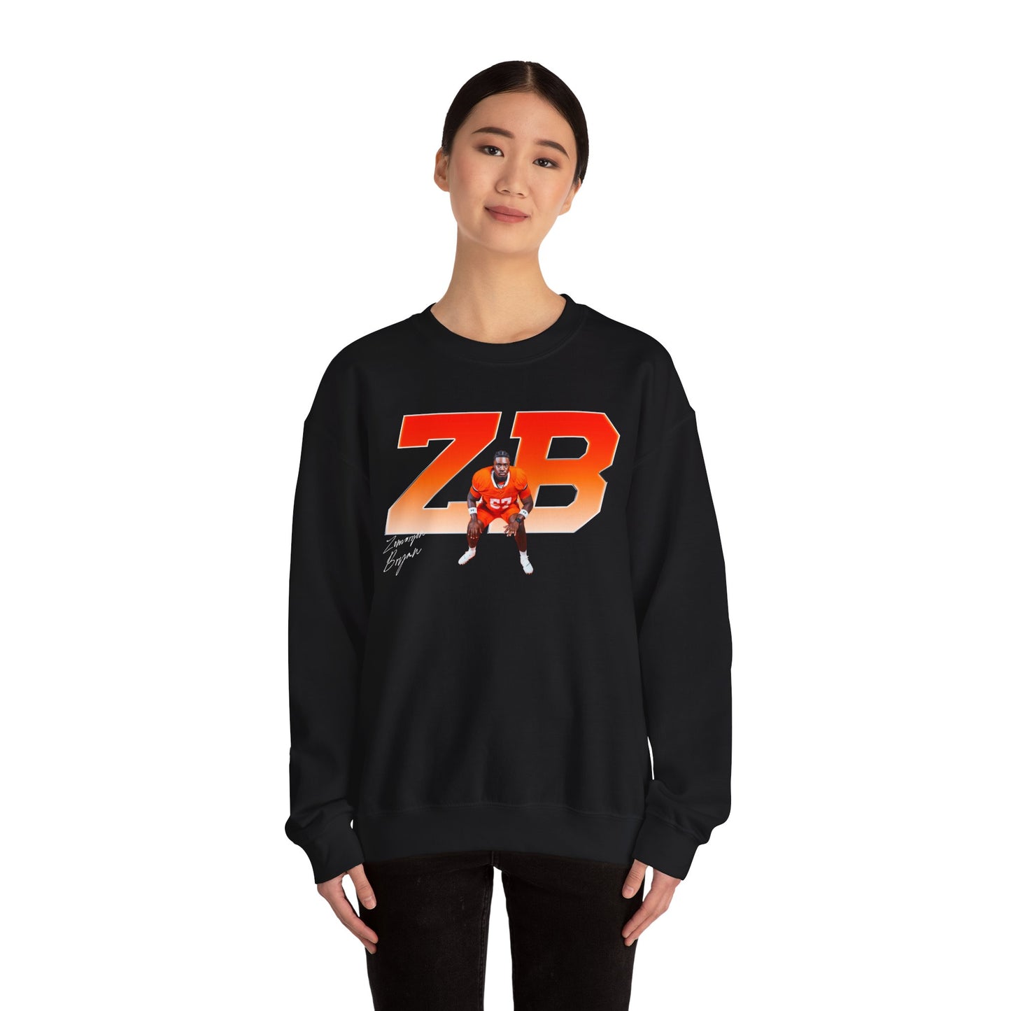 Zomaryon Bryan Big Initials Crewneck Sweatshirt