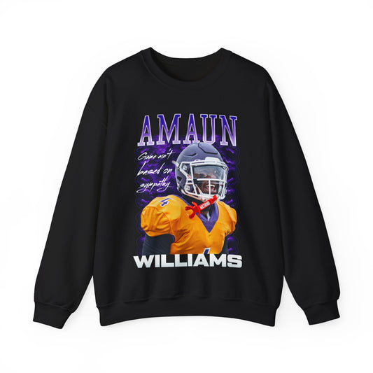 Amaun Williams Featured Quote Crewneck Sweatshirt