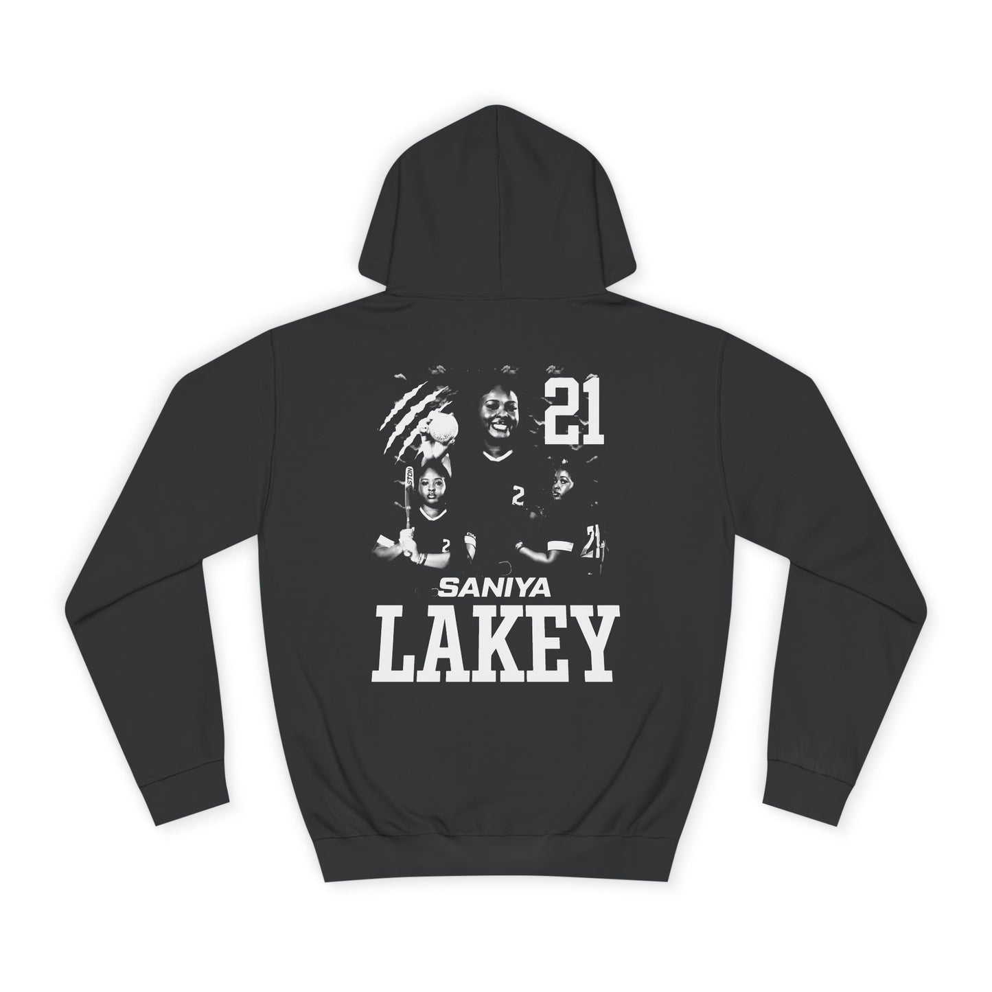 Saniya Lakey Vintage Blackout Premium Hoodie